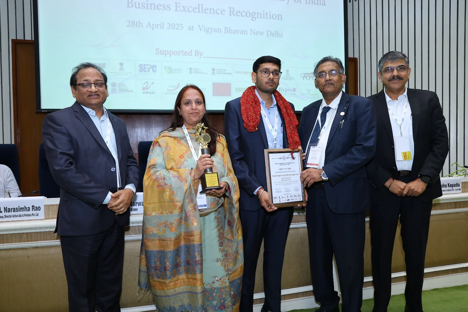 MSME Global Platinum Business Excellence Award 2025