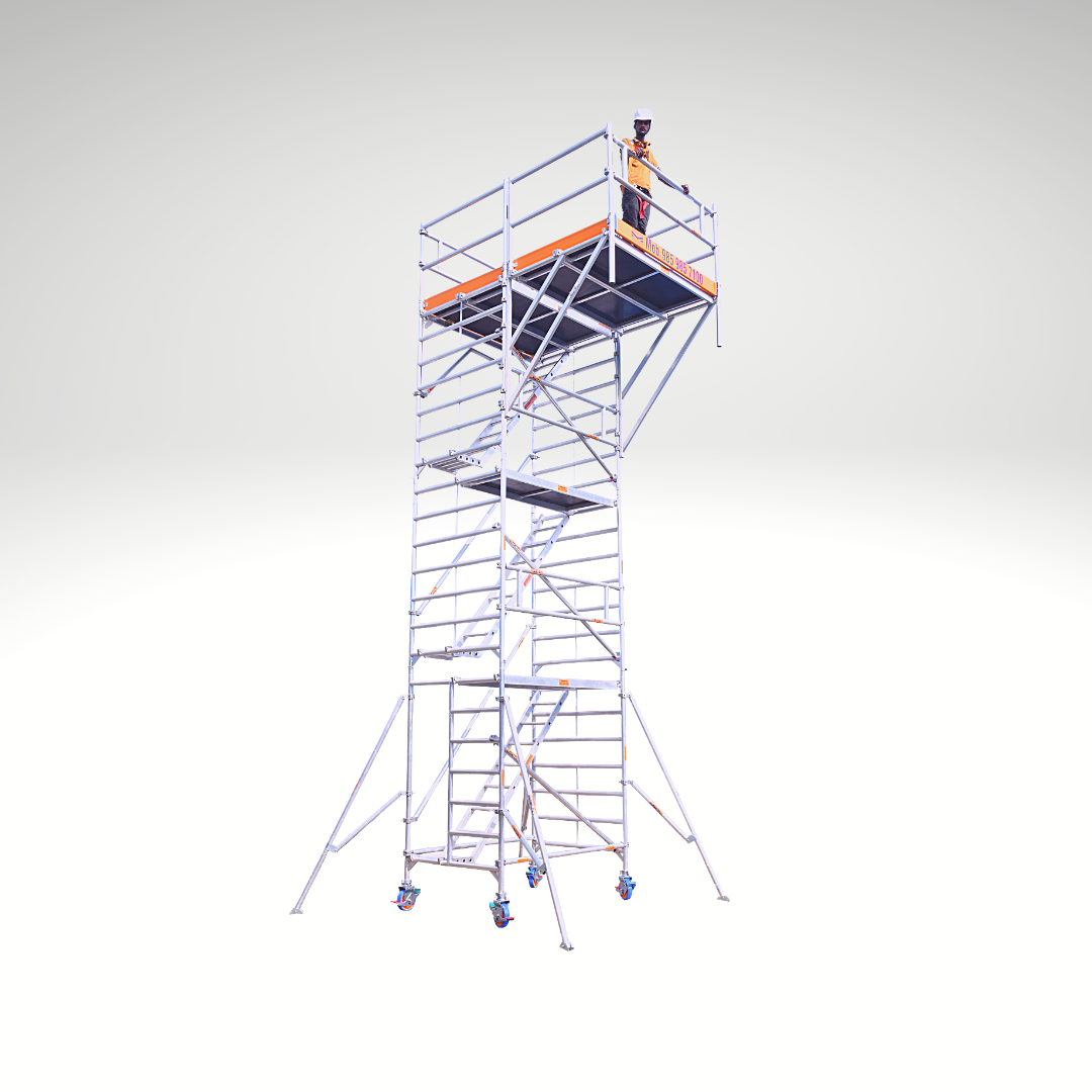 Cantilever scaffolding