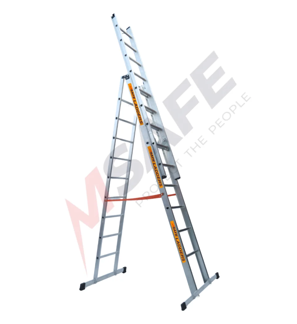 Msafe Aluminium Combination Ladder Without Handrail