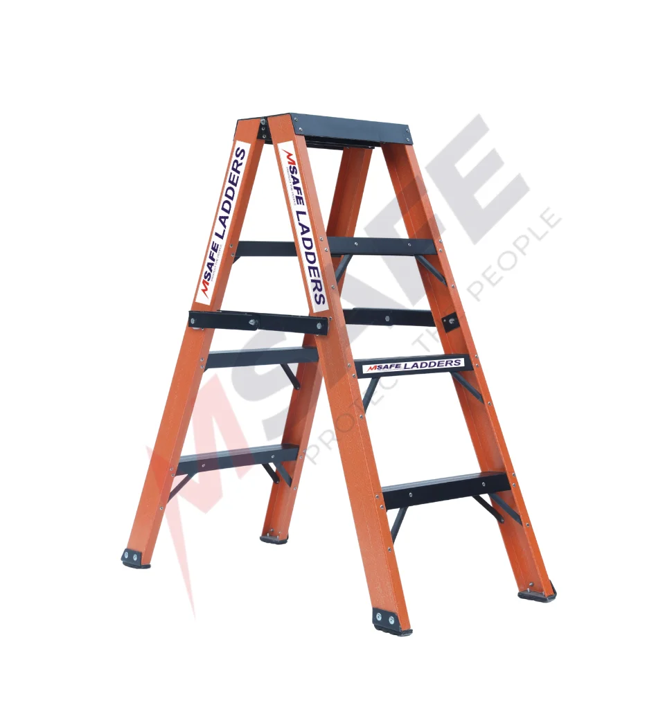 Msafe FRP A Type Twin Side Ladder