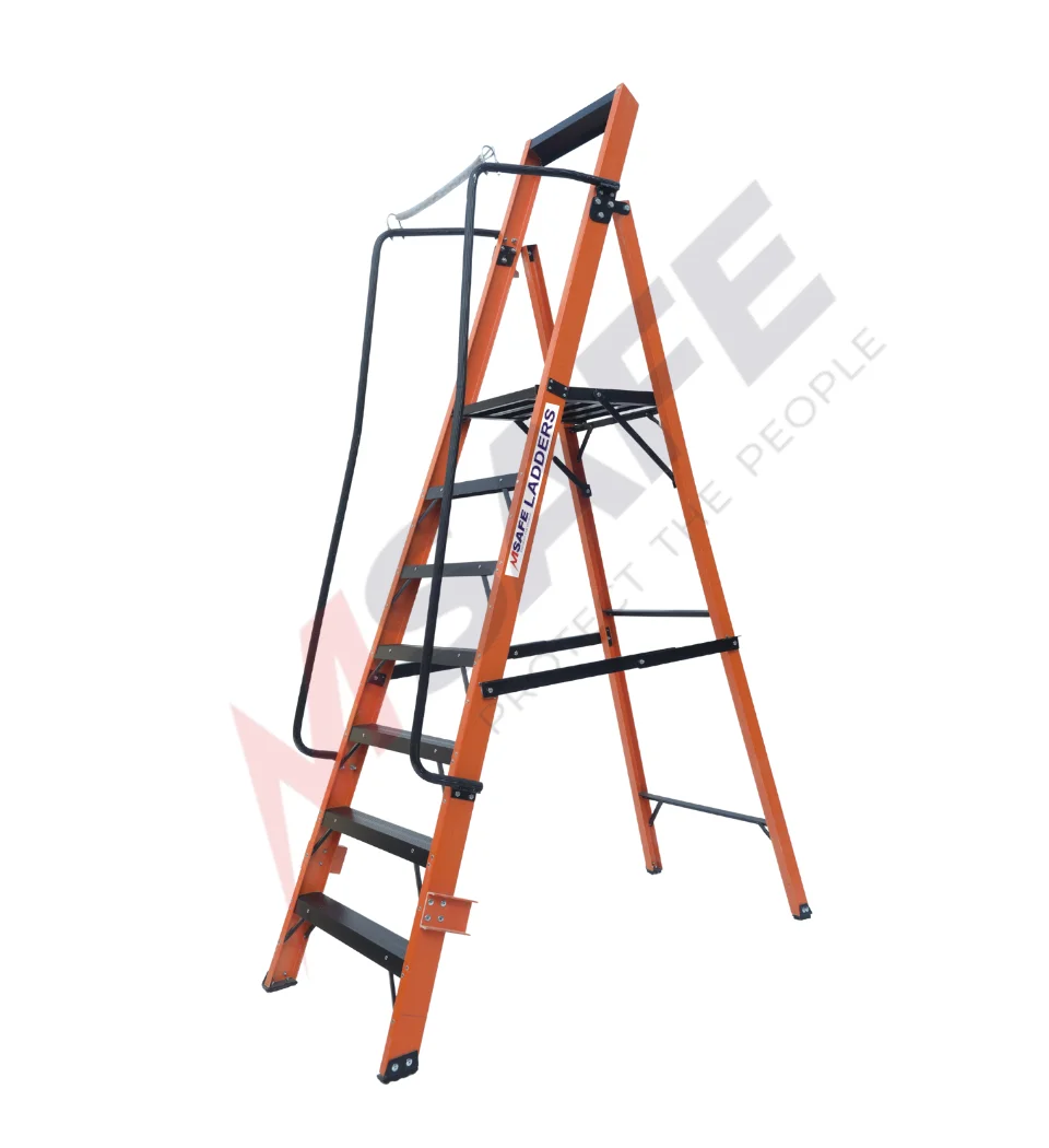 FRP MEGA PLATFORM LADDER